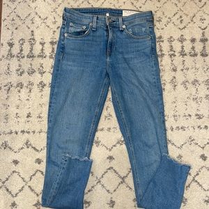 Rag & bone Cate mid rise ankle skinny